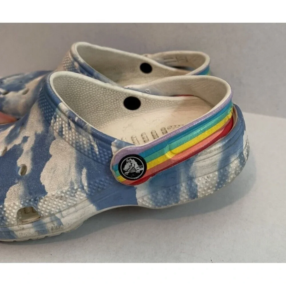 Crocs Kids Simpsons Cayman Graphic Boys Girls Summer Slip On Sandals Clogs Sz J1
